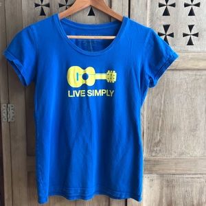 Patagonia live simply t-shirt